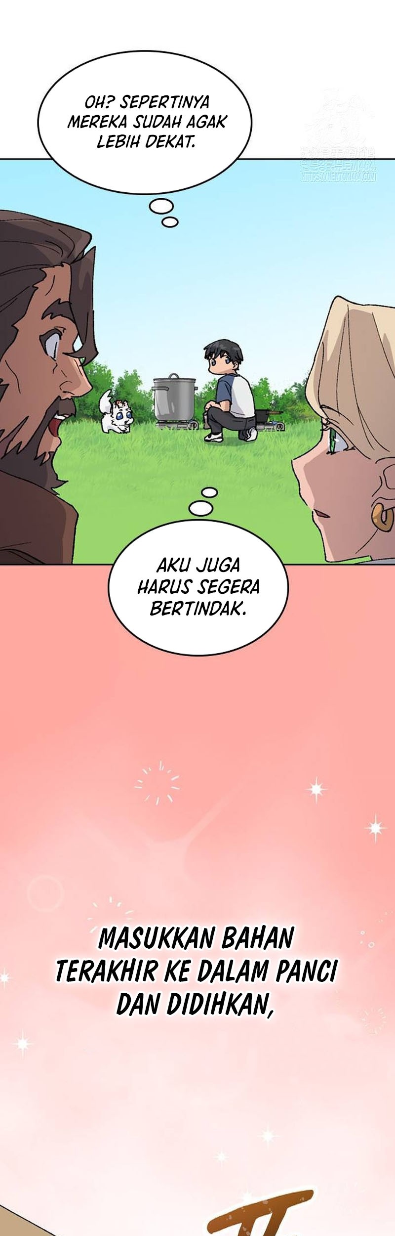 Healing Life Through Camping in Another World Chapter 37 - halaman 43