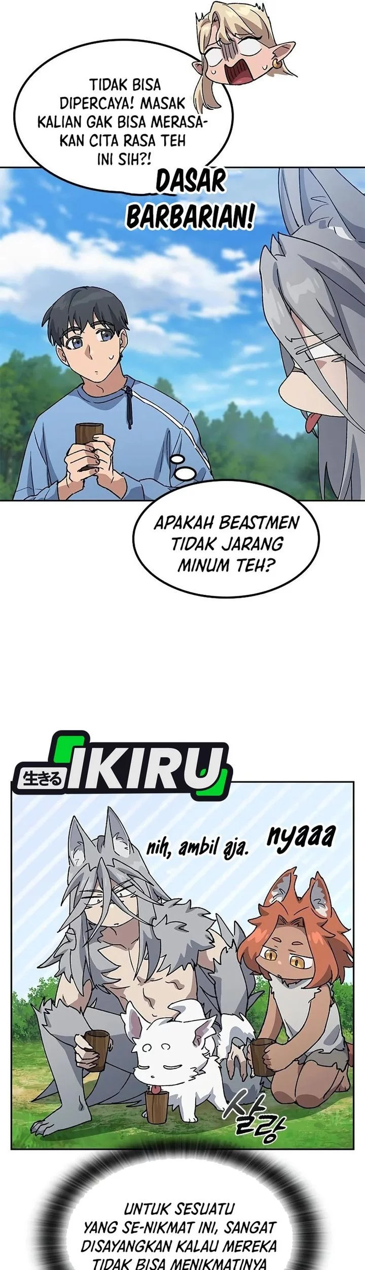 Healing Life Through Camping in Another World Chapter 71 - halaman 48
