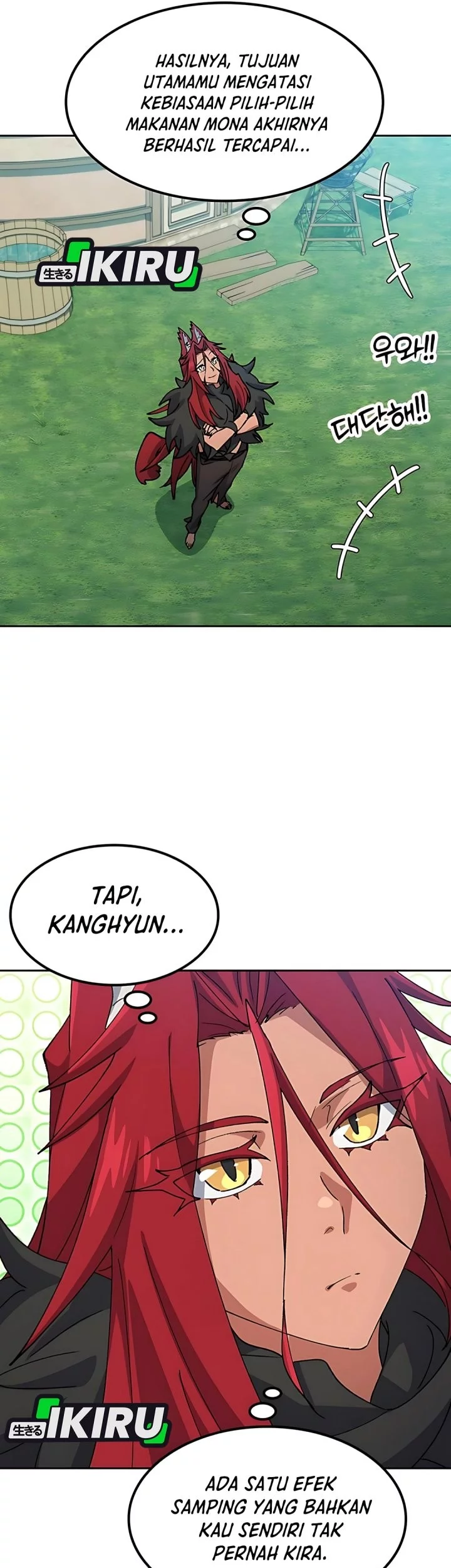 Healing Life Through Camping in Another World Chapter 74 - halaman 56