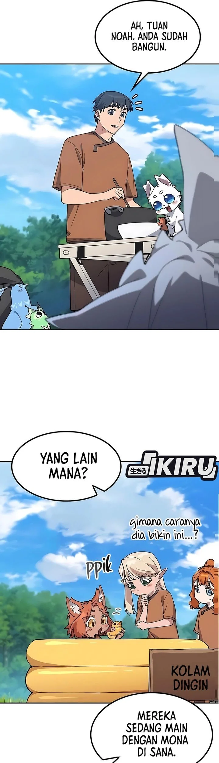 Healing Life Through Camping in Another World Chapter 83 - halaman 15