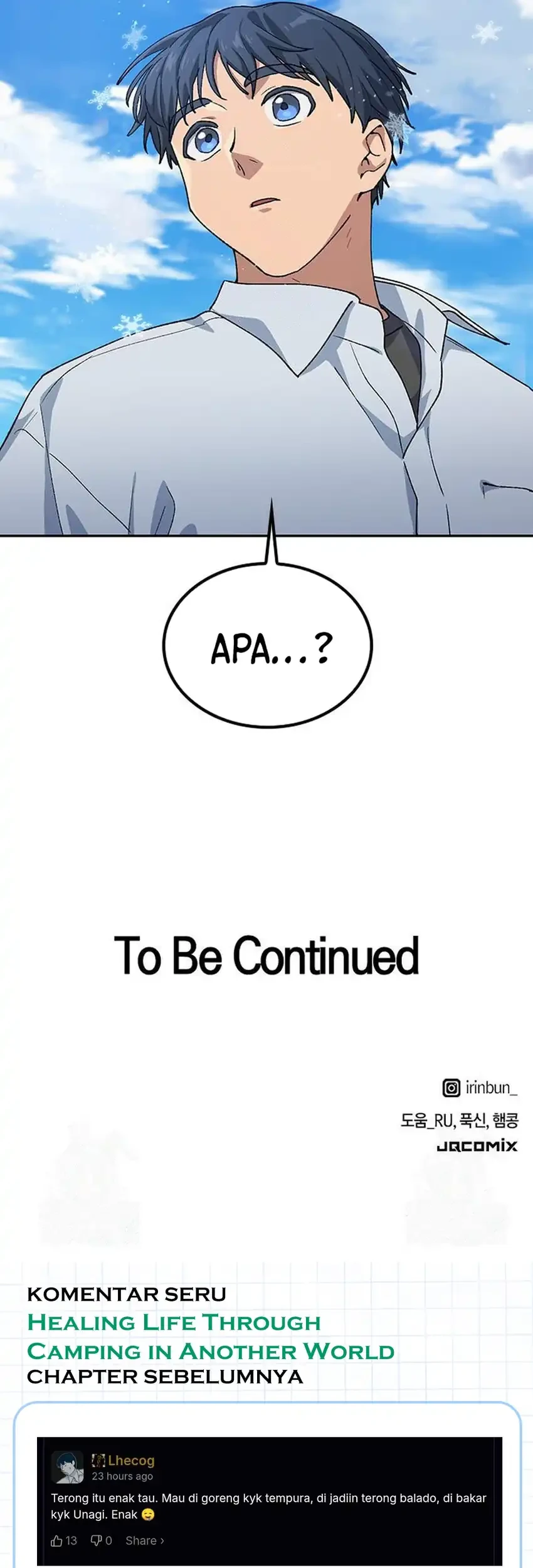 Healing Life Through Camping in Another World Chapter 86 - halaman 85