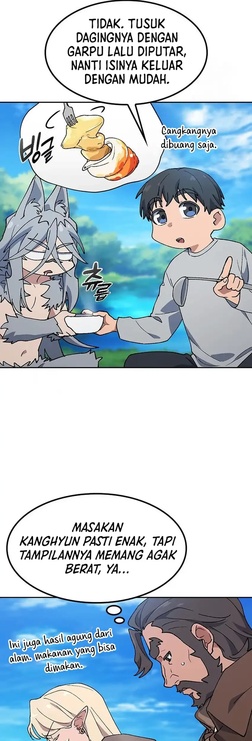 Healing Life Through Camping in Another World Chapter 94 - halaman 55
