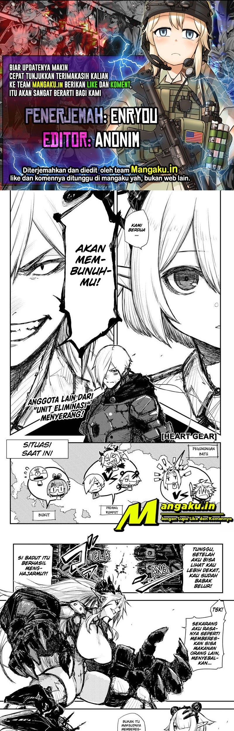 Heart Gear Chapter 33 - halaman 1