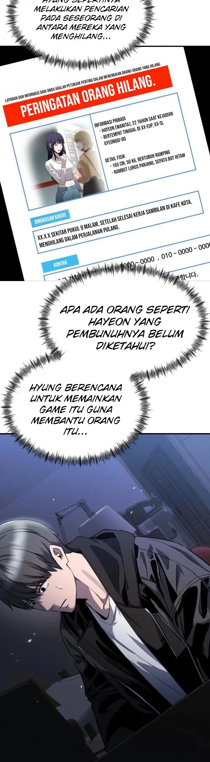 Heart-Pounding Ghostly Poem Chapter 28 - halaman 43