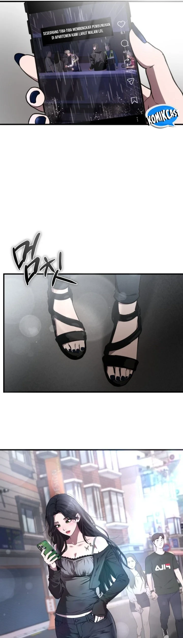 Heart-Pounding Ghostly Poem Chapter 52 - halaman 68