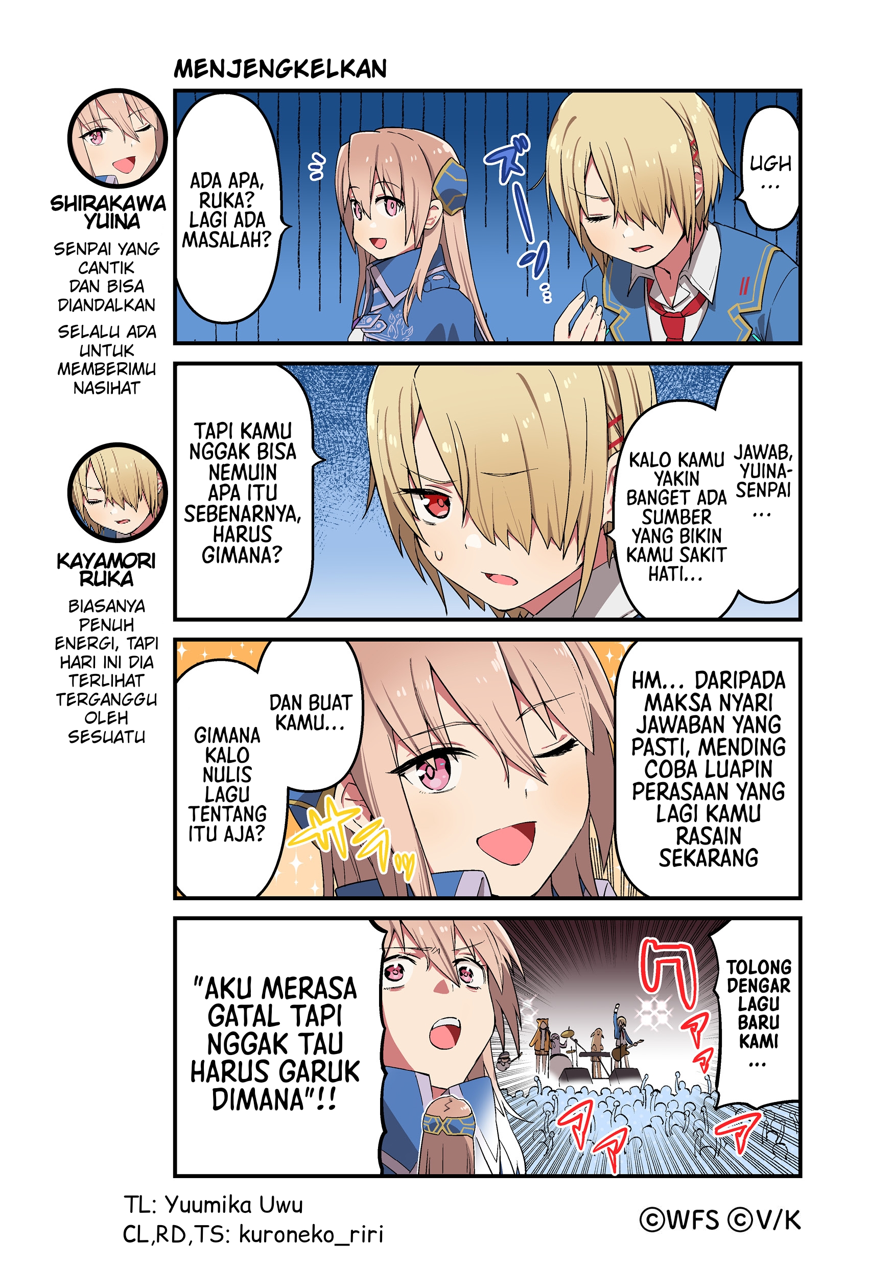 Heaven Burns Red Koushiki 4-koma: Hebuban Gekijou Chapter 106 - halaman 1