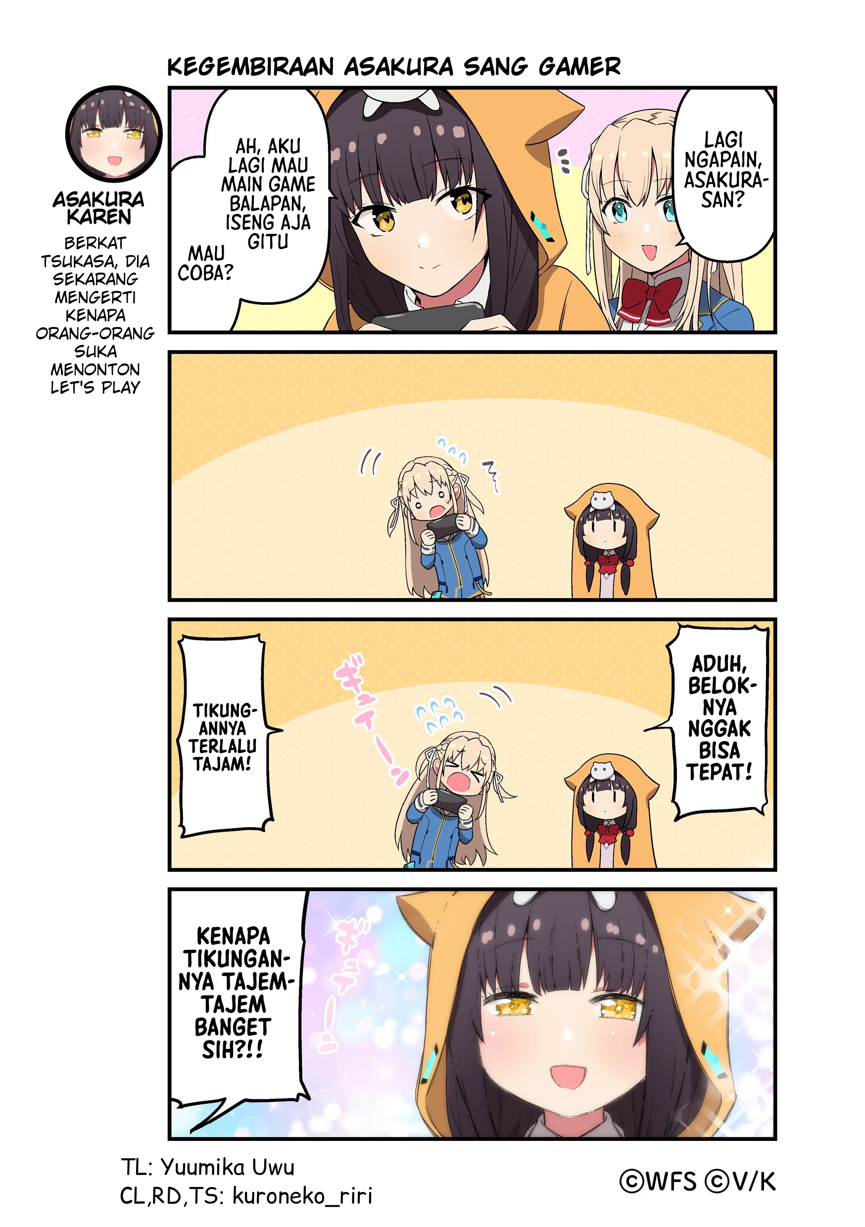 Heaven Burns Red Koushiki 4-koma: Hebuban Gekijou Chapter 107 - halaman 1