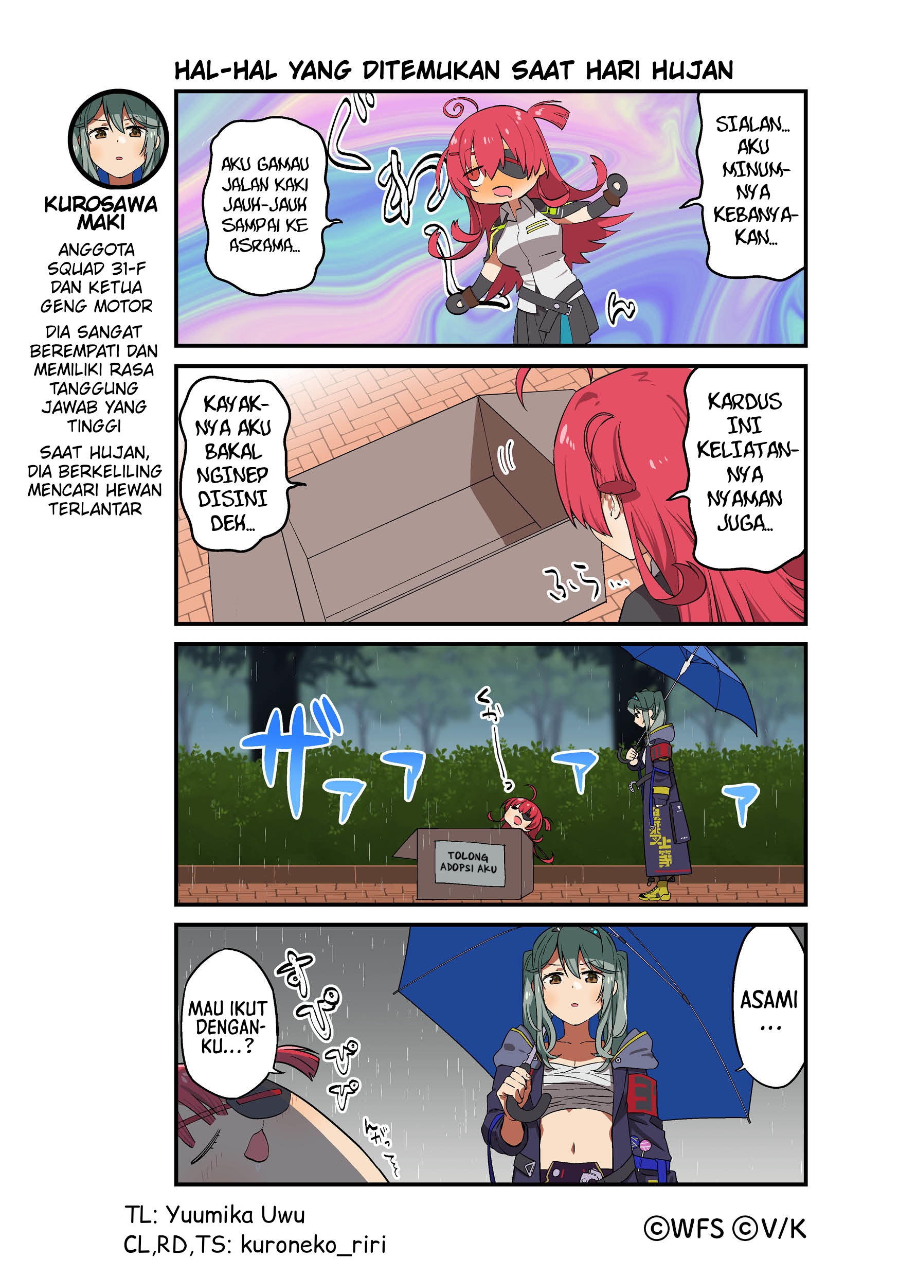 Heaven Burns Red Koushiki 4-koma: Hebuban Gekijou Chapter 109 - halaman 1