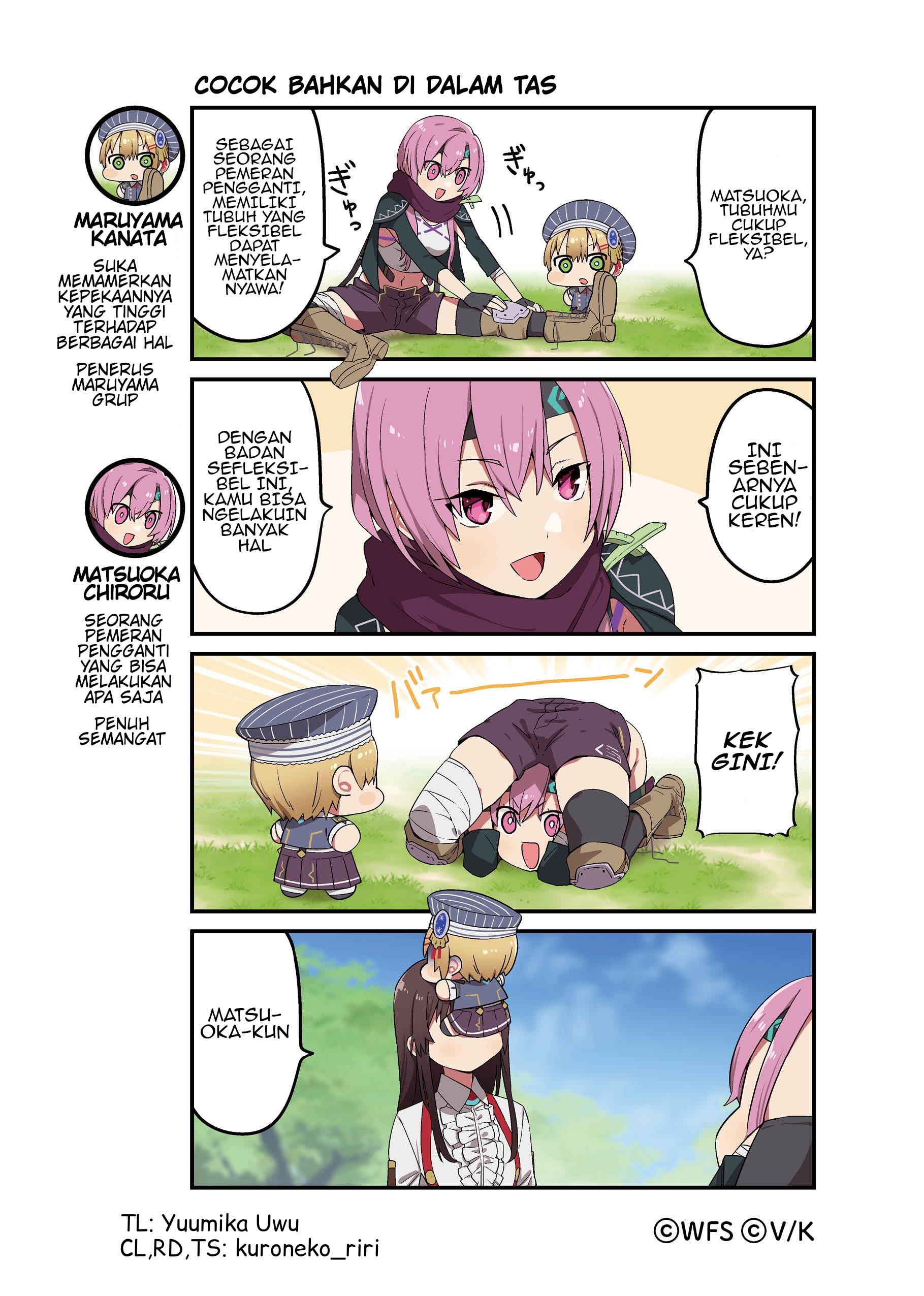 Heaven Burns Red Koushiki 4-koma: Hebuban Gekijou Chapter 29 - halaman 1