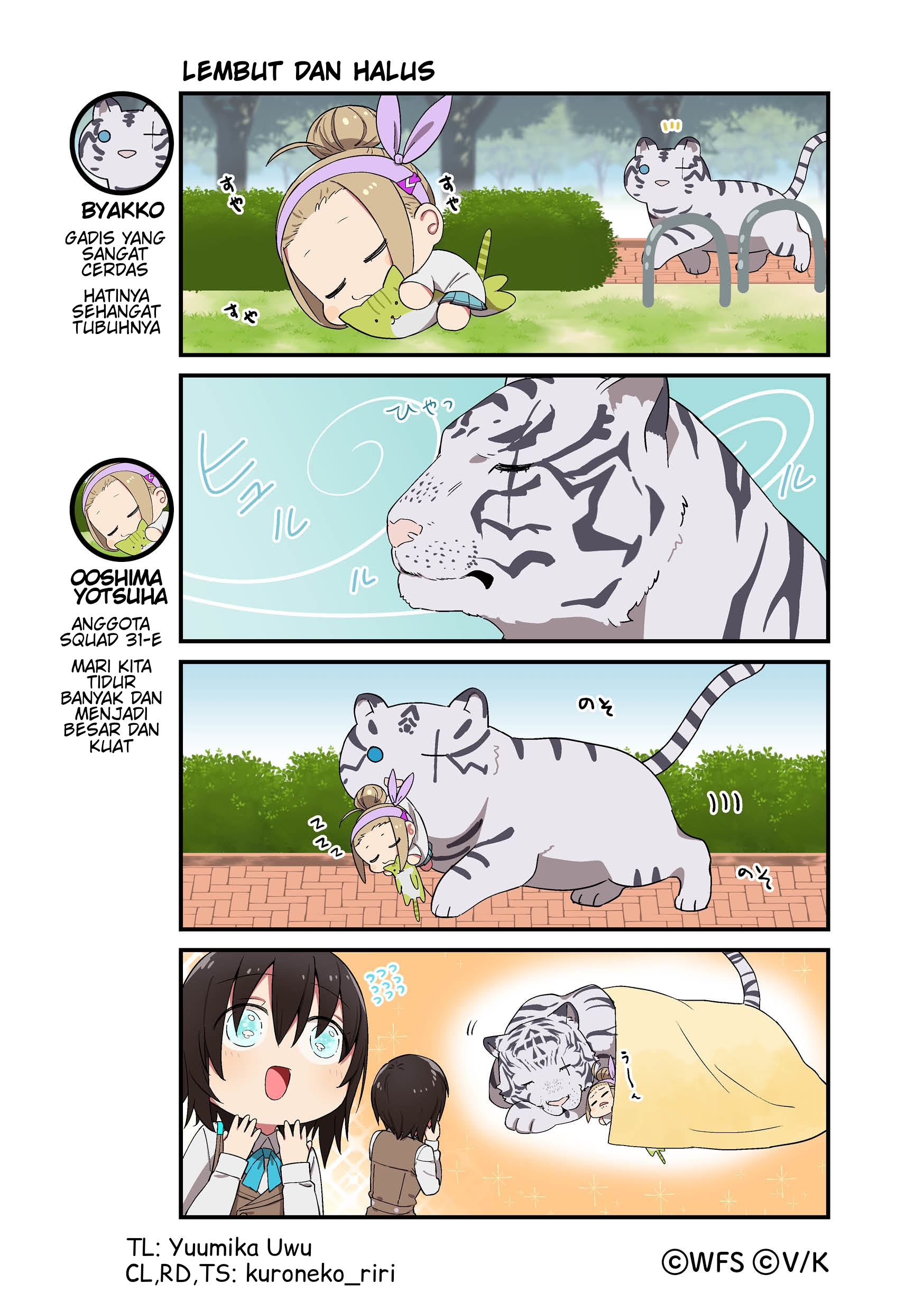 Heaven Burns Red Koushiki 4-koma: Hebuban Gekijou Chapter 40 - halaman 1