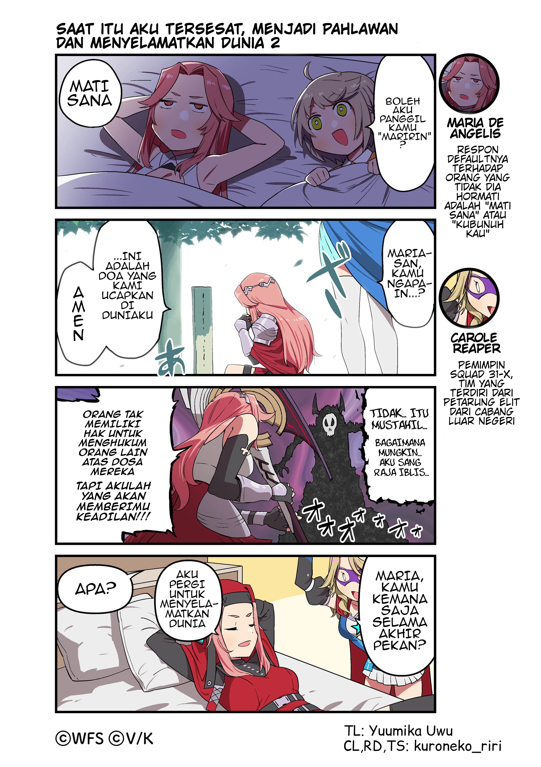 Heaven Burns Red Koushiki 4-koma: Hebuban Gekijou Chapter 56 - halaman 1