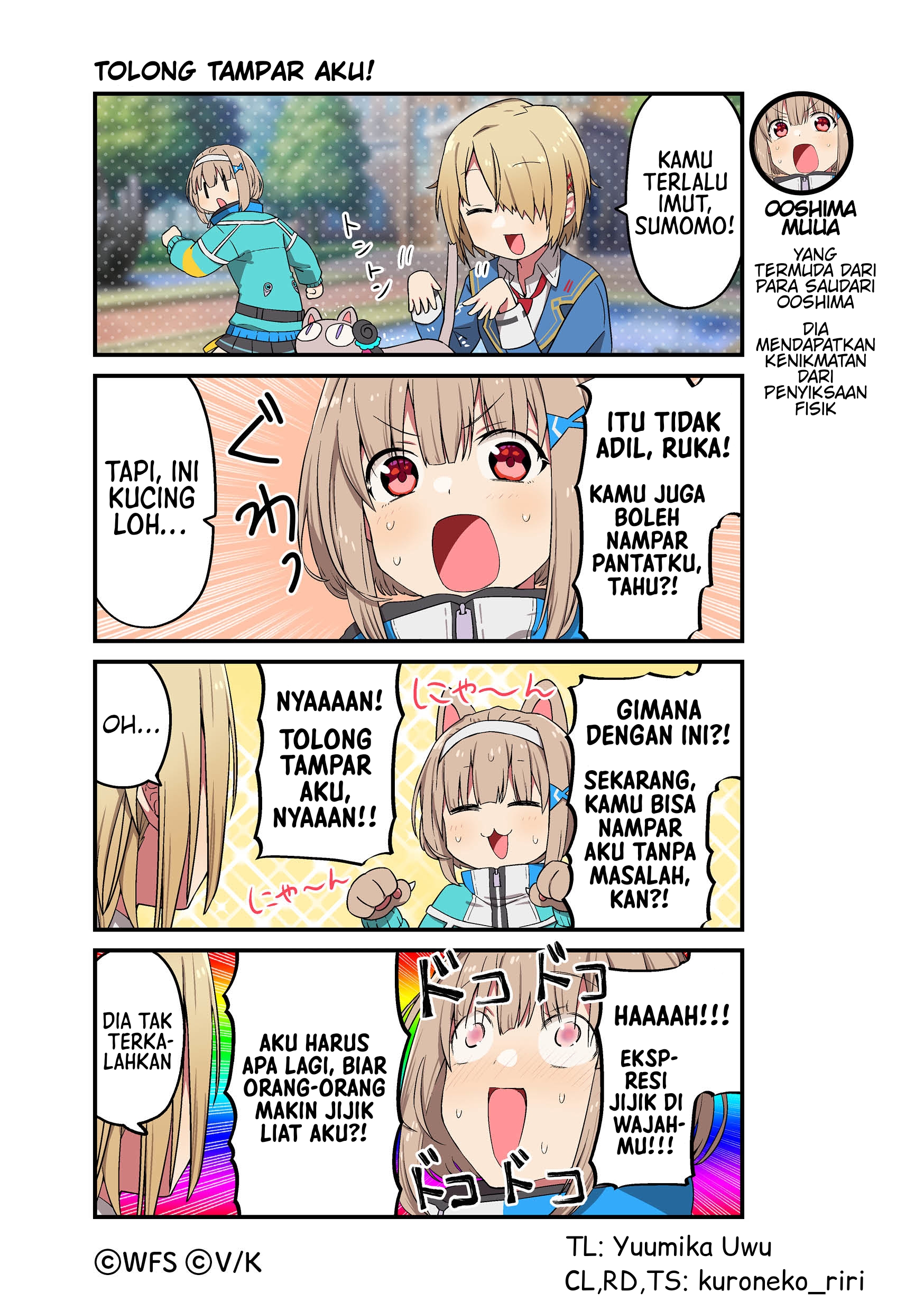 Heaven Burns Red Koushiki 4-koma: Hebuban Gekijou Chapter 78 - halaman 1