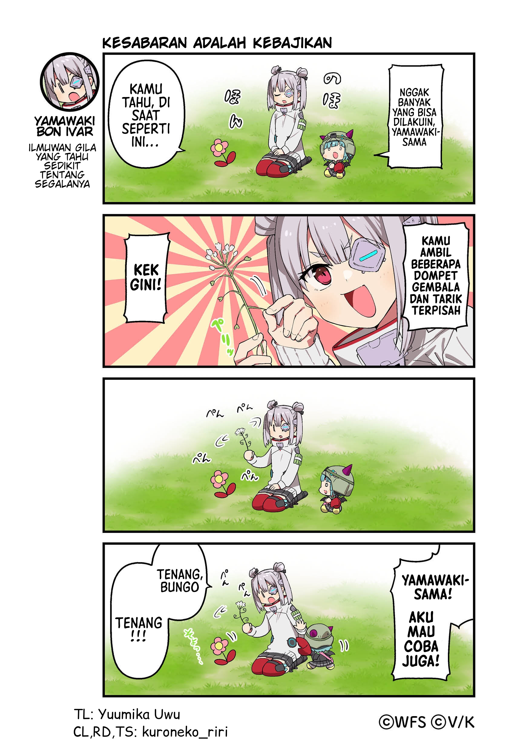 Heaven Burns Red Koushiki 4-koma: Hebuban Gekijou Chapter 86 - halaman 1