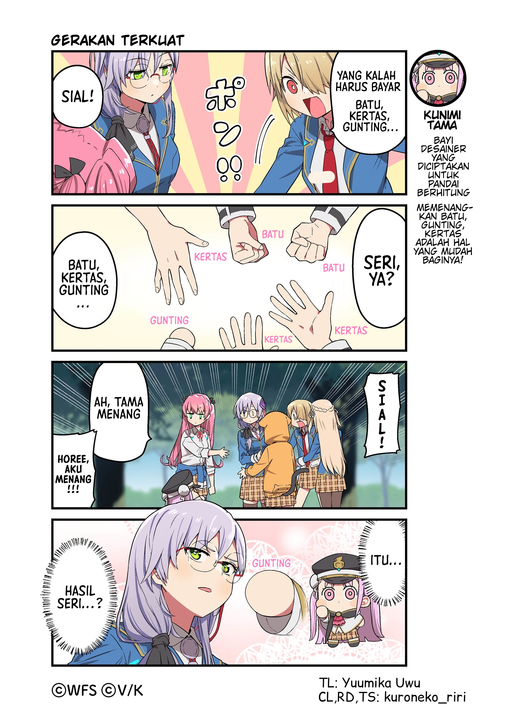 Heaven Burns Red Koushiki 4-koma: Hebuban Gekijou Chapter 87 - halaman 1