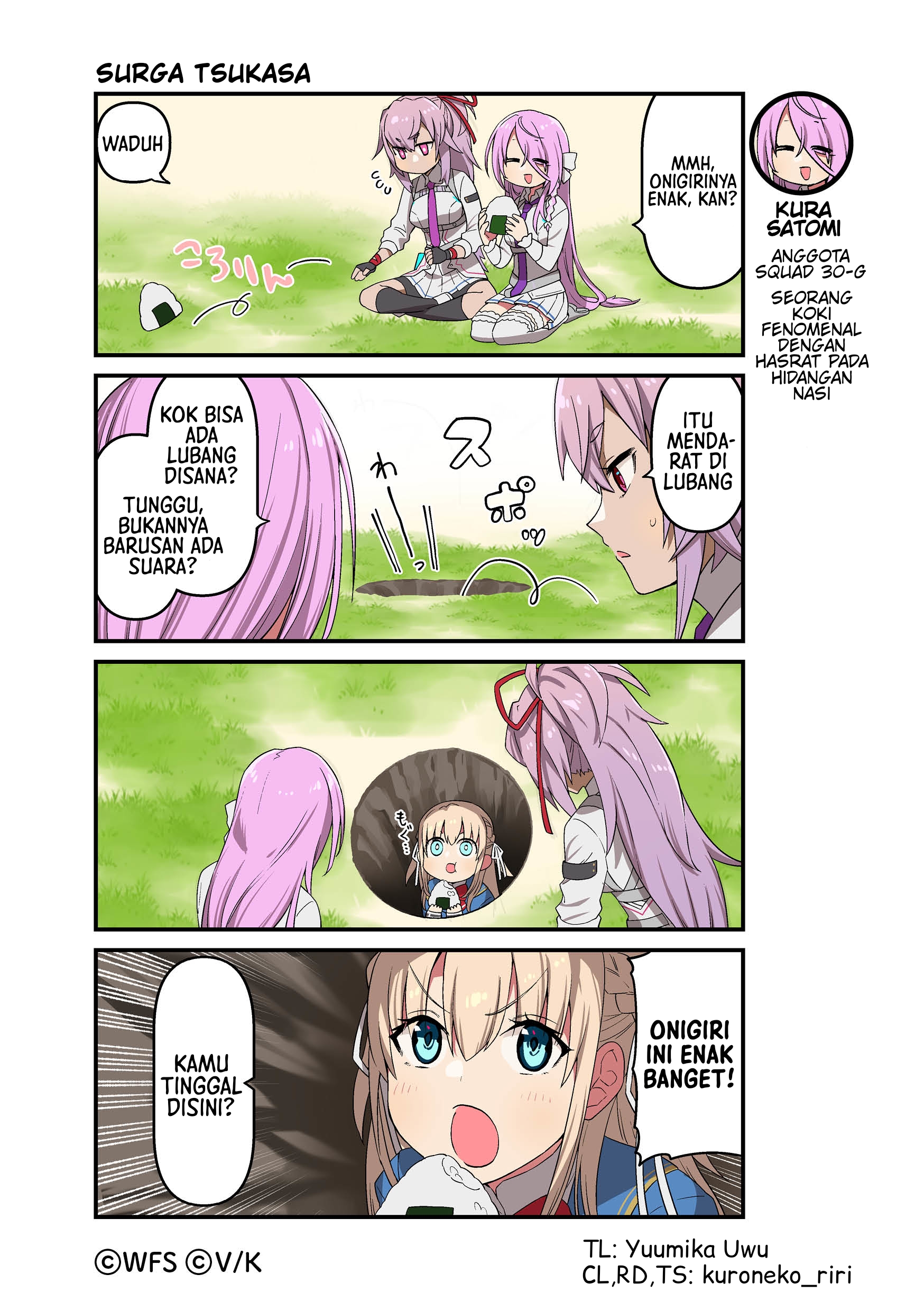 Heaven Burns Red Koushiki 4-koma: Hebuban Gekijou Chapter 94 - halaman 1