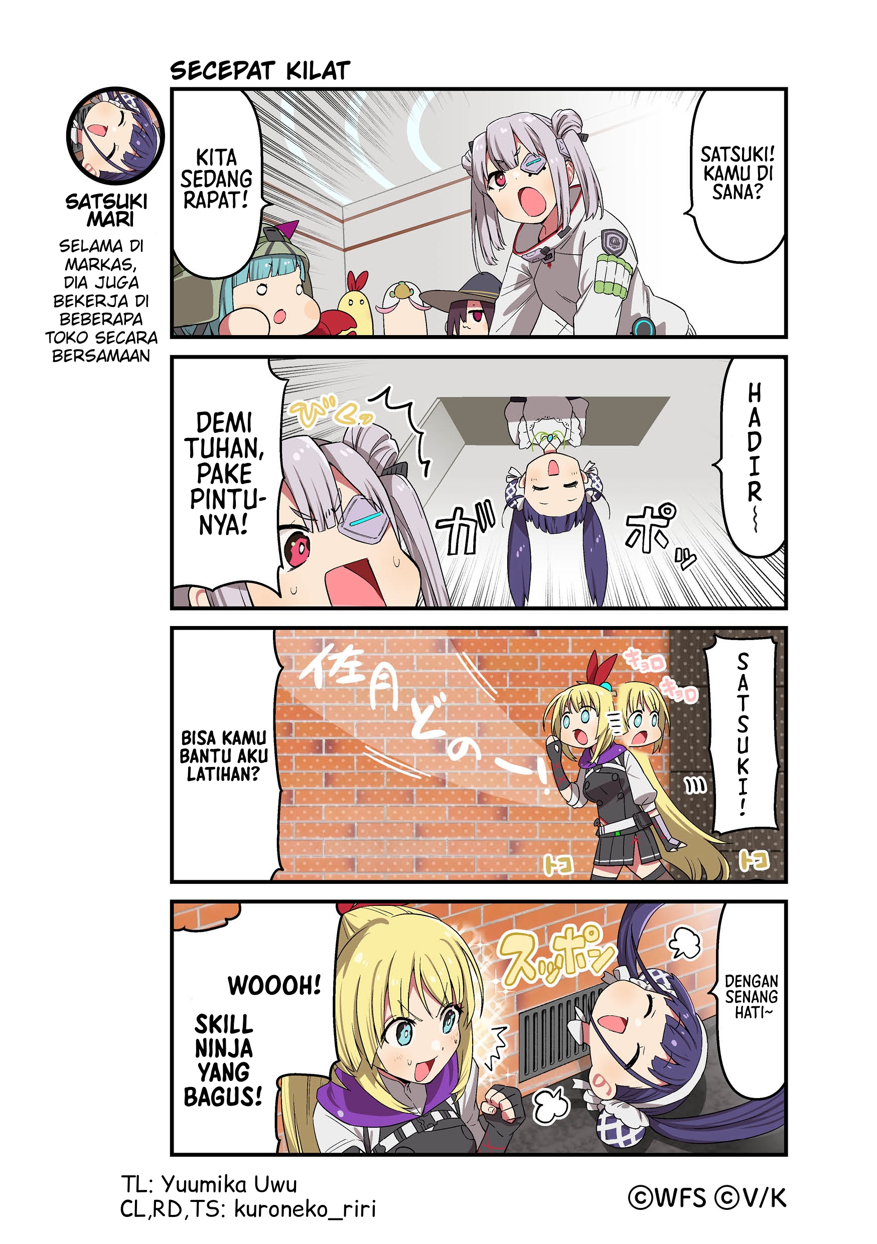 Heaven Burns Red Koushiki 4-koma: Hebuban Gekijou Chapter 97 - halaman 1