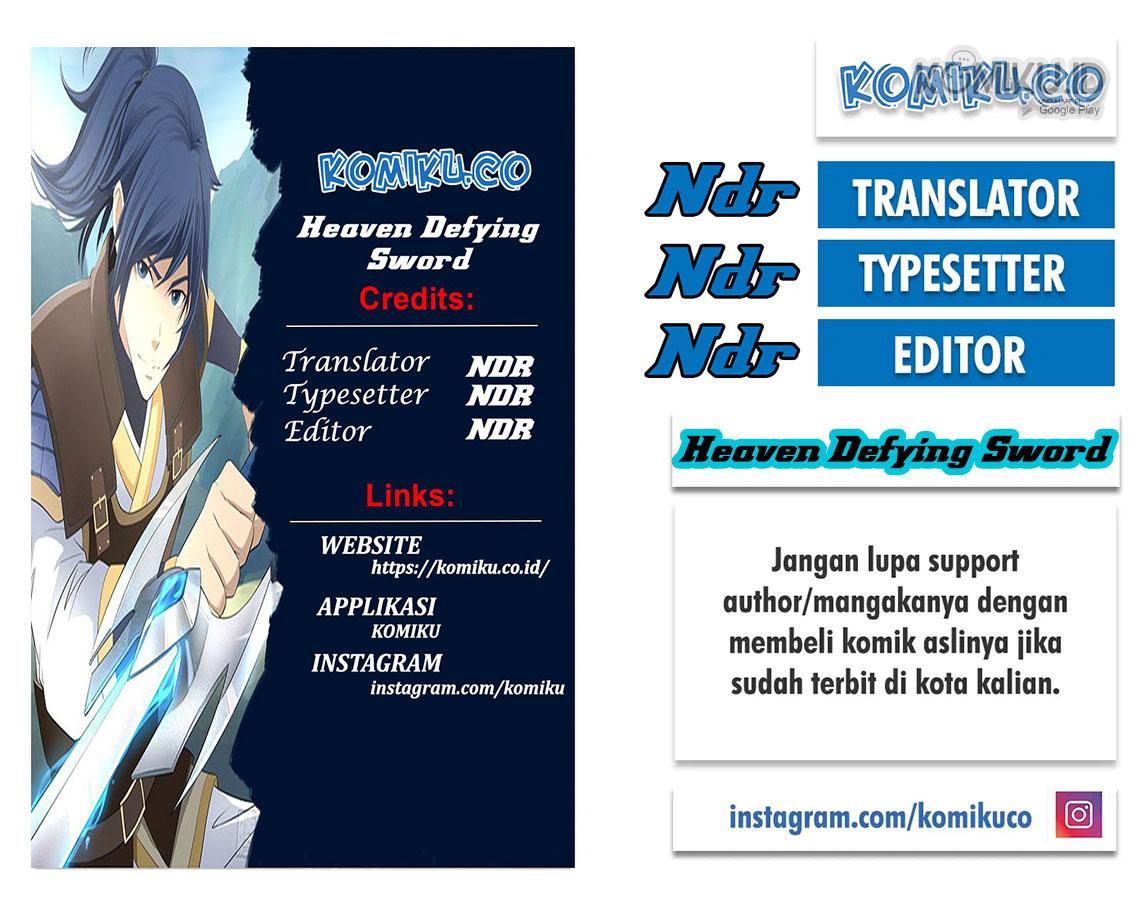 Heaven Defying Sword Chapter 150 - halaman 1