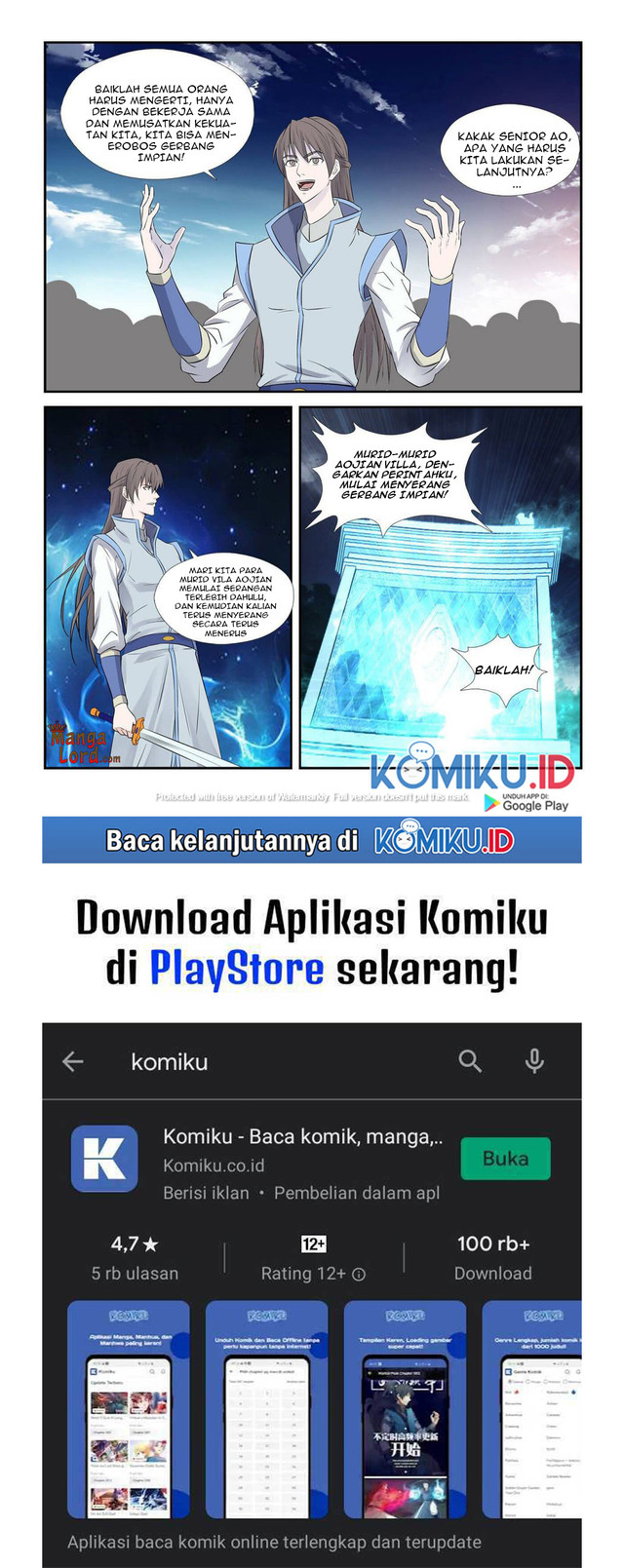 Heaven Defying Sword Chapter 250 - halaman 11