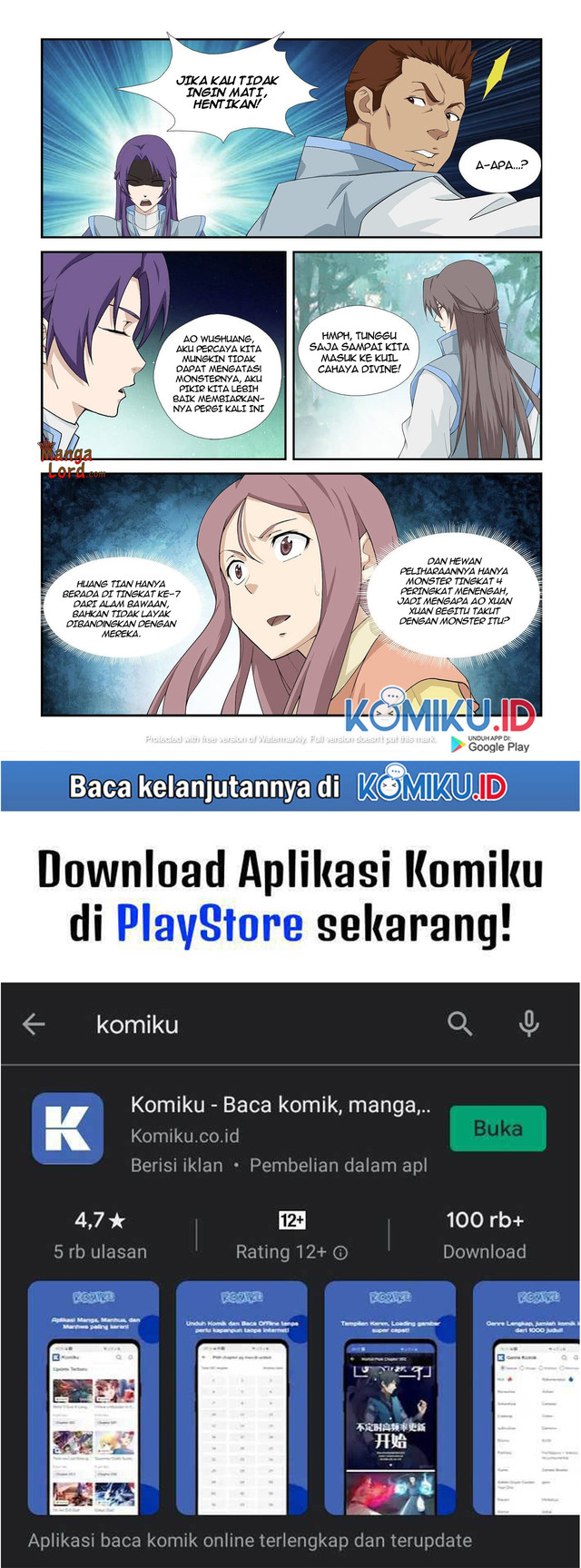 Heaven Defying Sword Chapter 255 - halaman 12