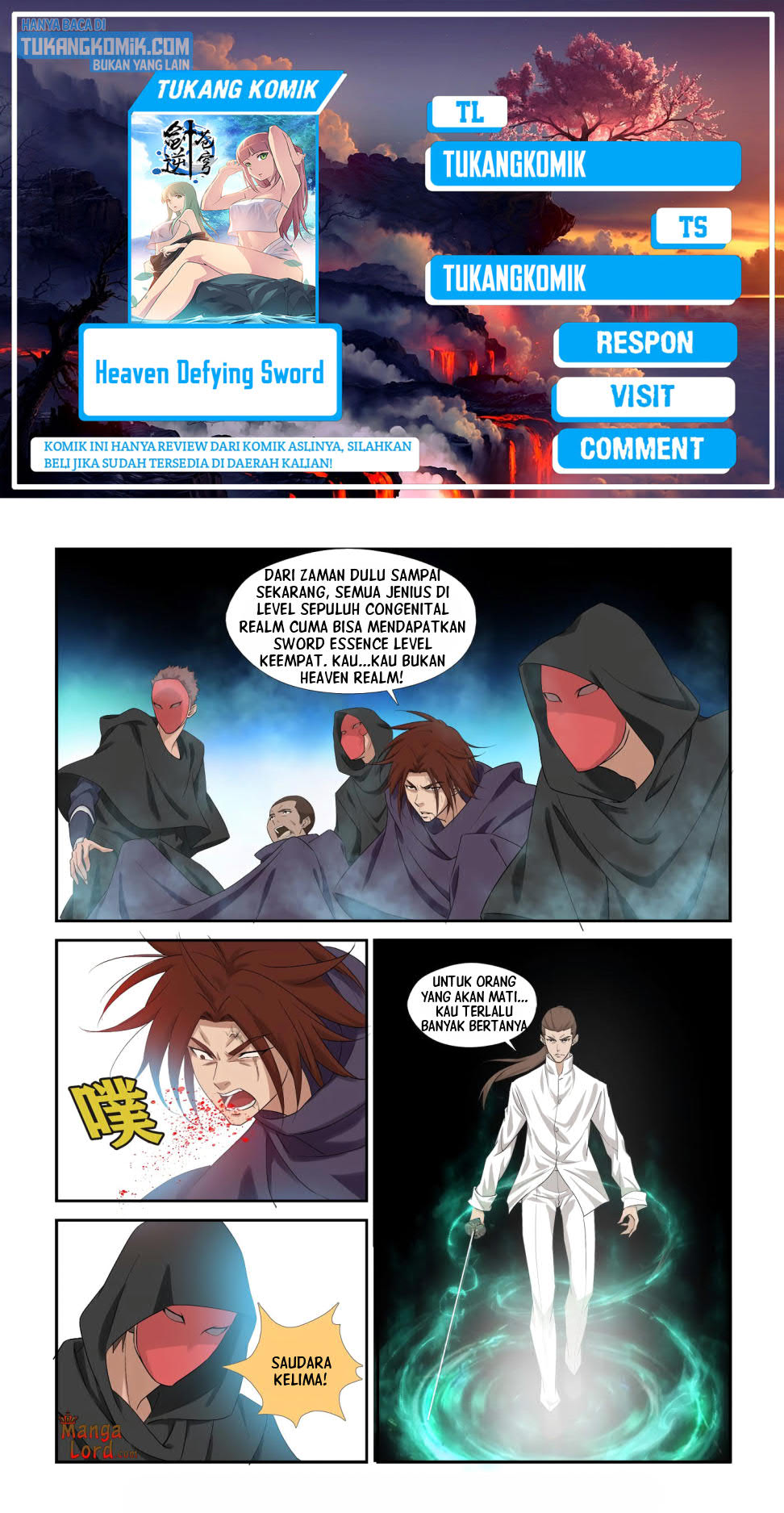 Heaven Defying Sword Chapter 286 - halaman 1