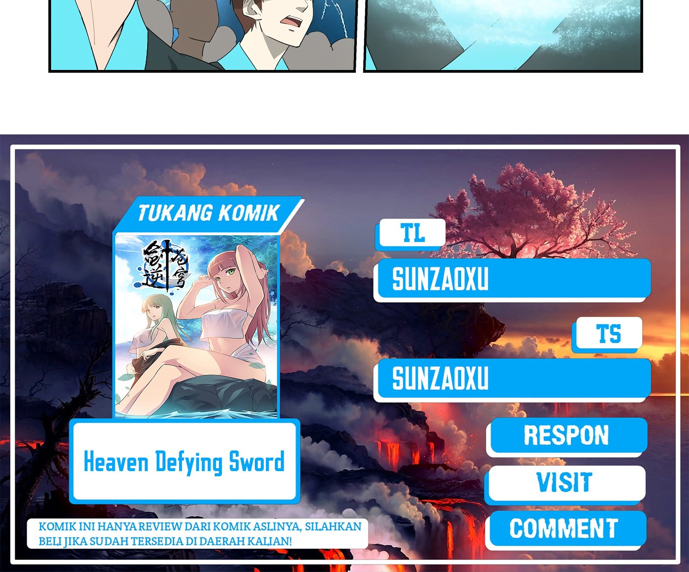 Heaven Defying Sword Chapter 295 - halaman 10
