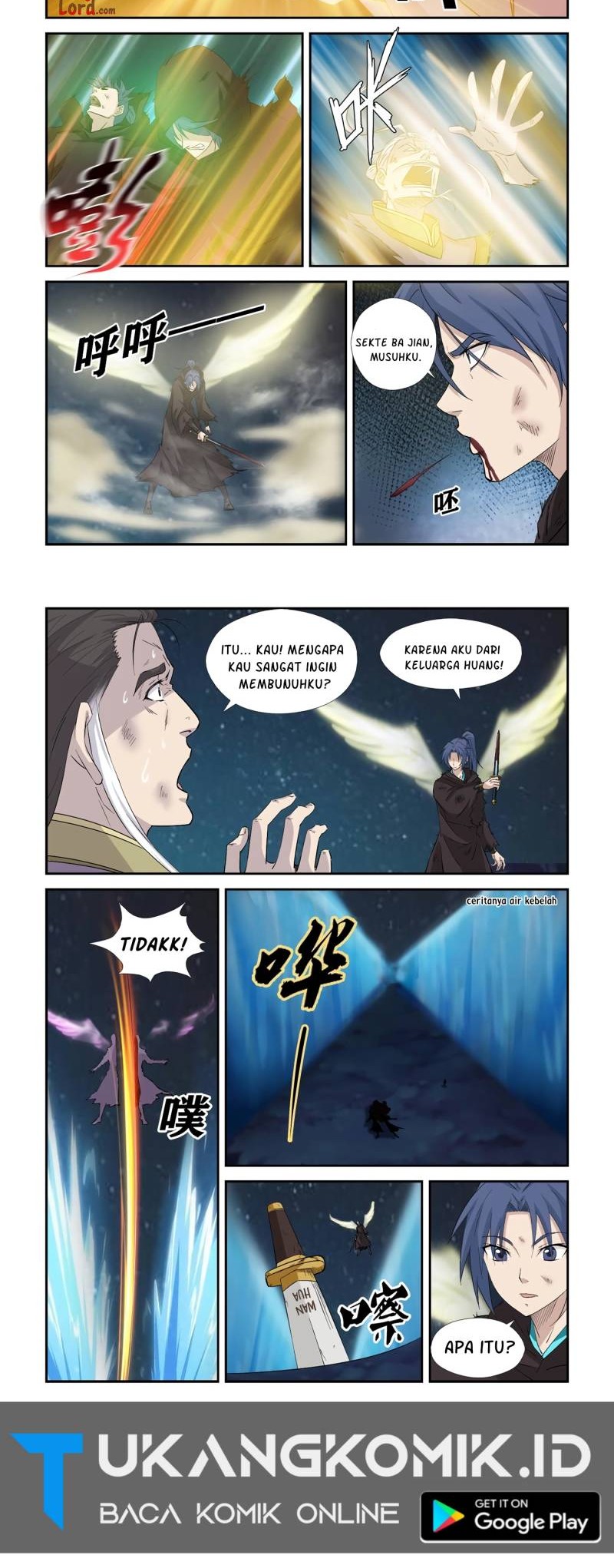 Heaven Defying Sword Chapter 349 - halaman 6