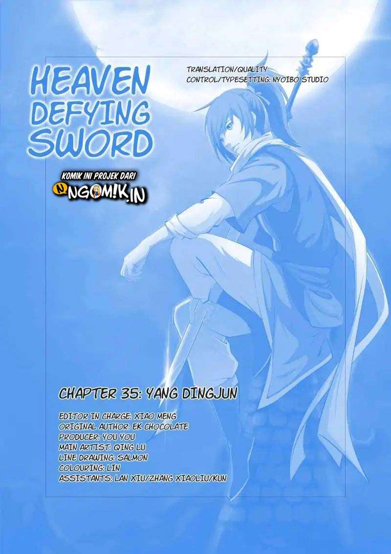 Heaven Defying Sword Chapter 35 - halaman 14
