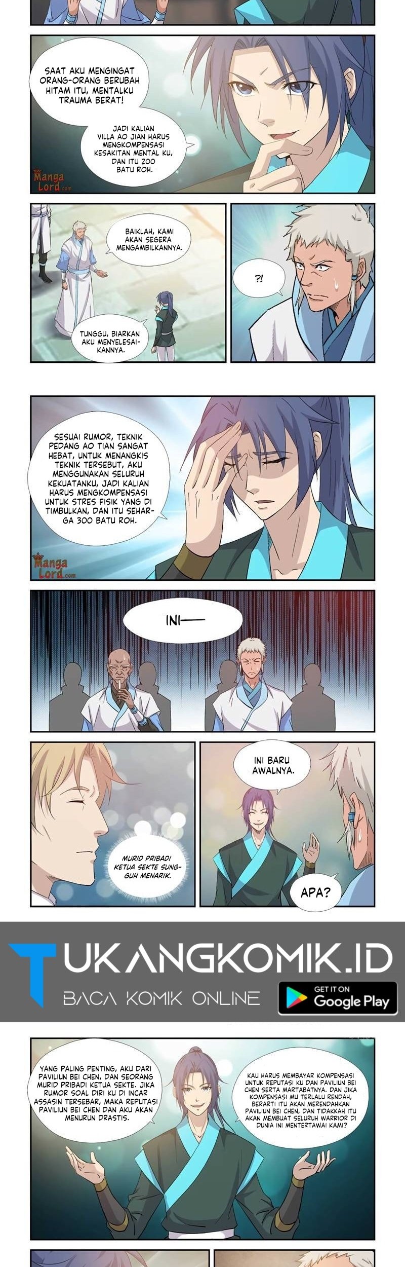 Heaven Defying Sword Chapter 373 - halaman 3