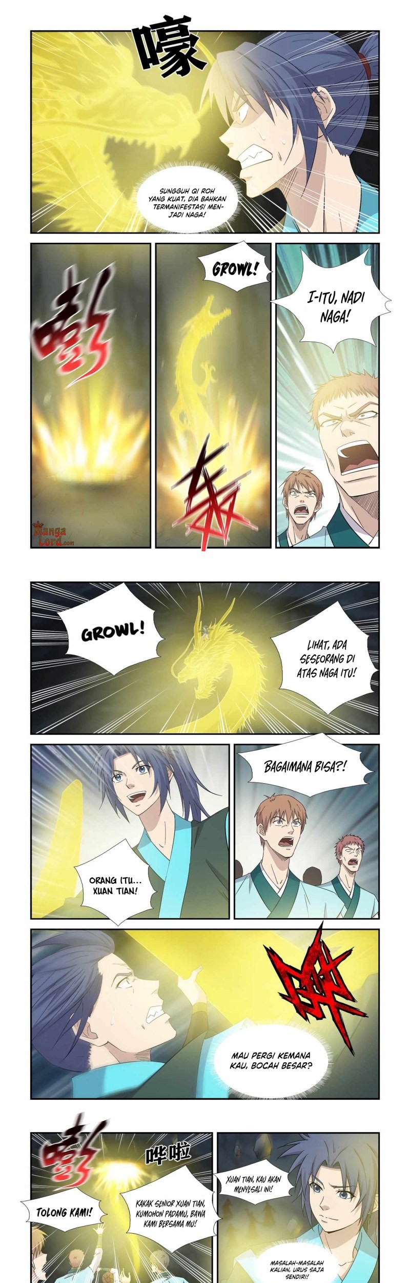 Heaven Defying Sword Chapter 385 - halaman 6