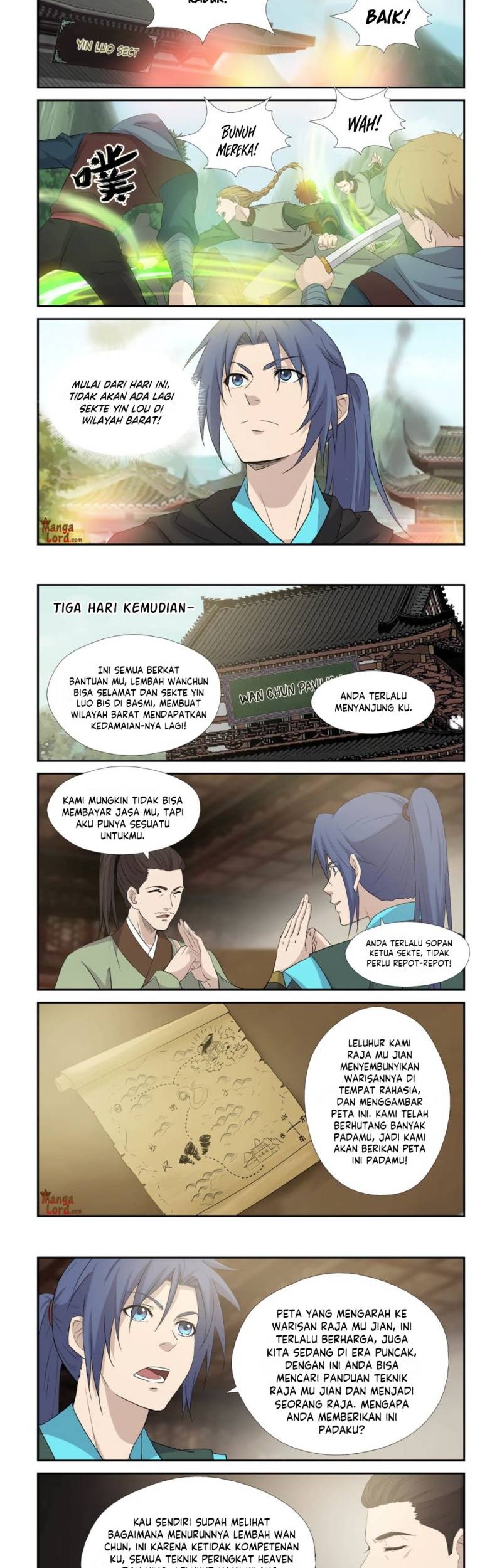 Heaven Defying Sword Chapter 391 - halaman 6