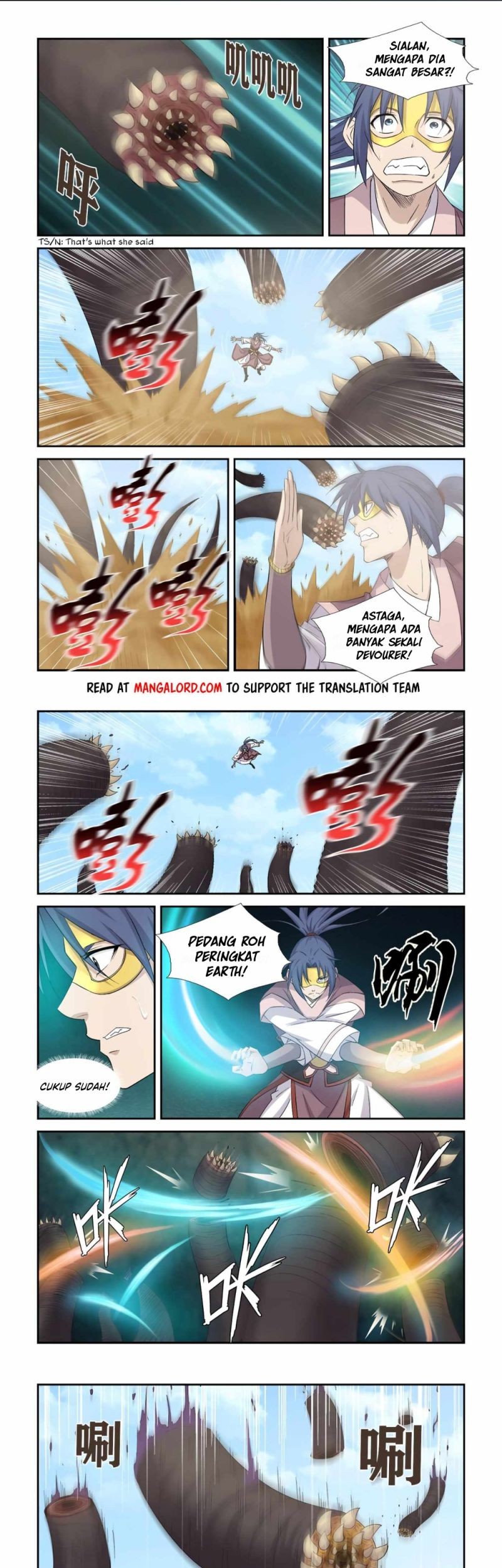 Heaven Defying Sword Chapter 393 - halaman 2
