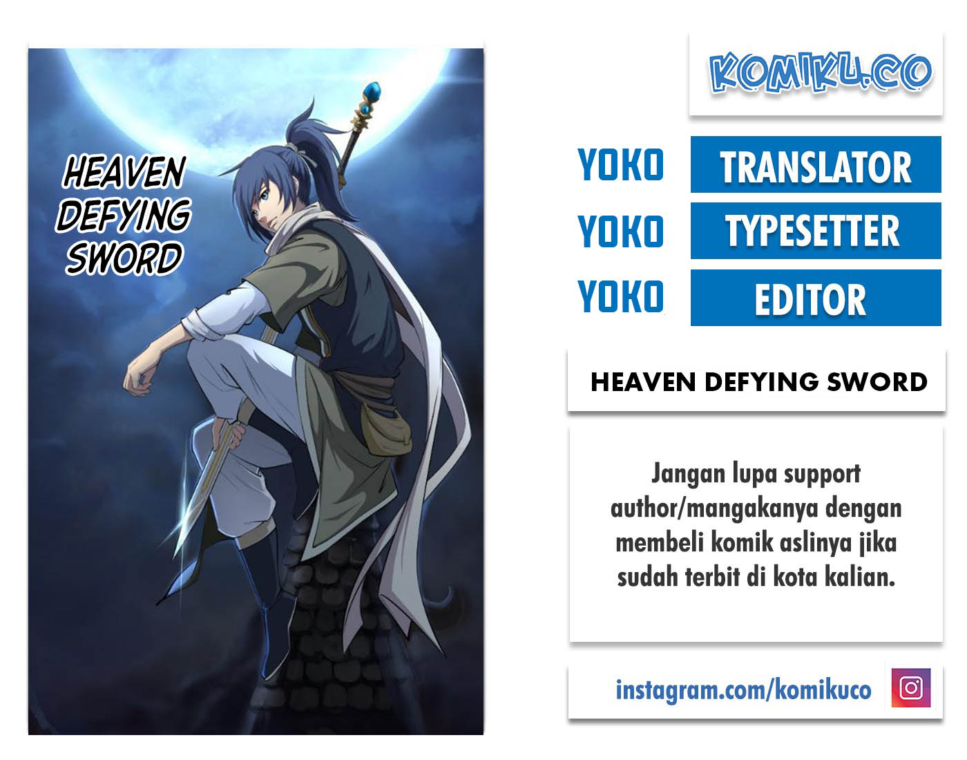 Heaven Defying Sword Chapter 76 - halaman 1