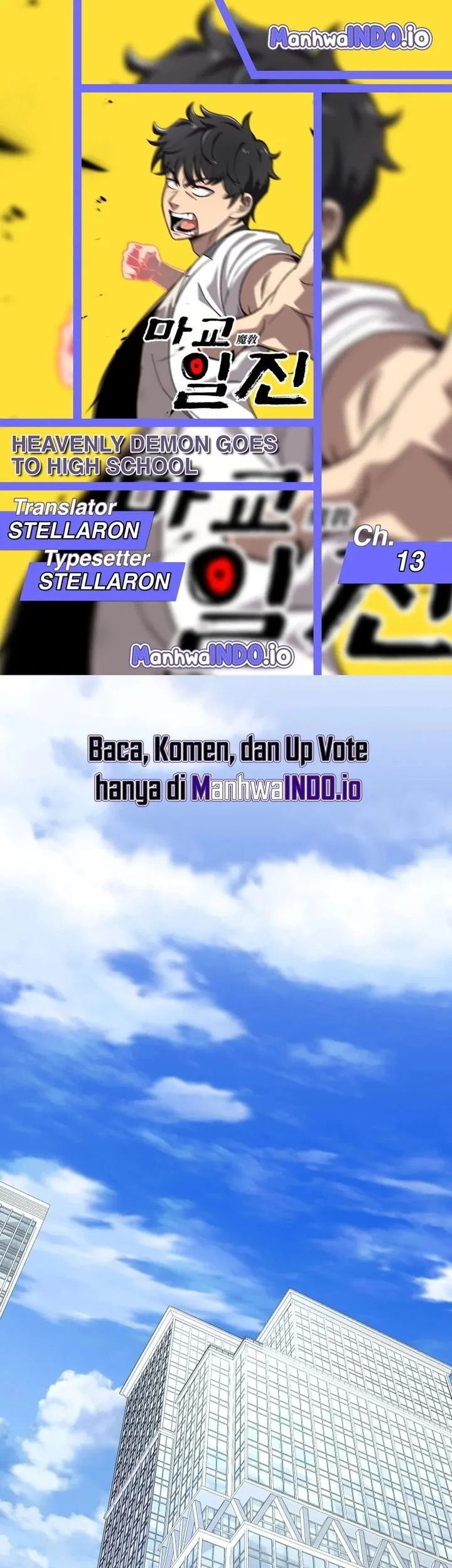 Heavenly Demon Goes to High School Chapter 13 - halaman 1