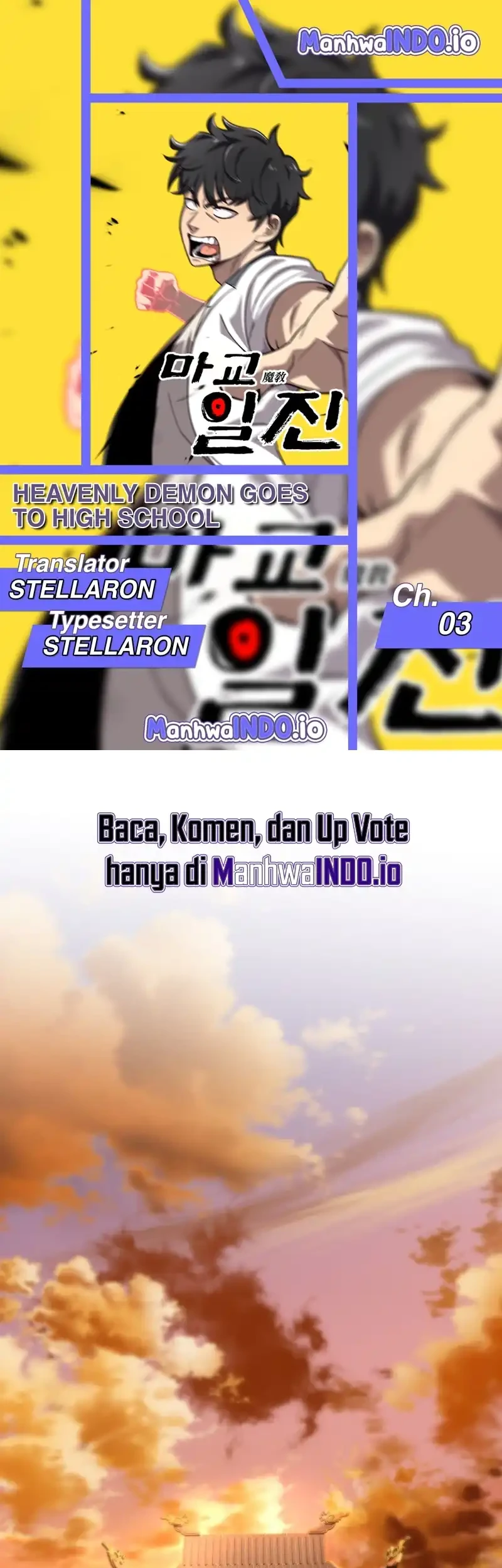 Heavenly Demon Goes to High School Chapter 3 - halaman 1