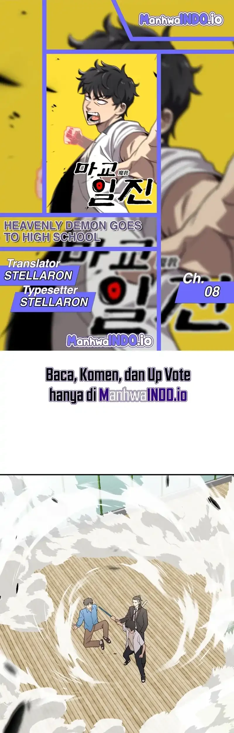 Heavenly Demon Goes to High School Chapter 8 - halaman 1