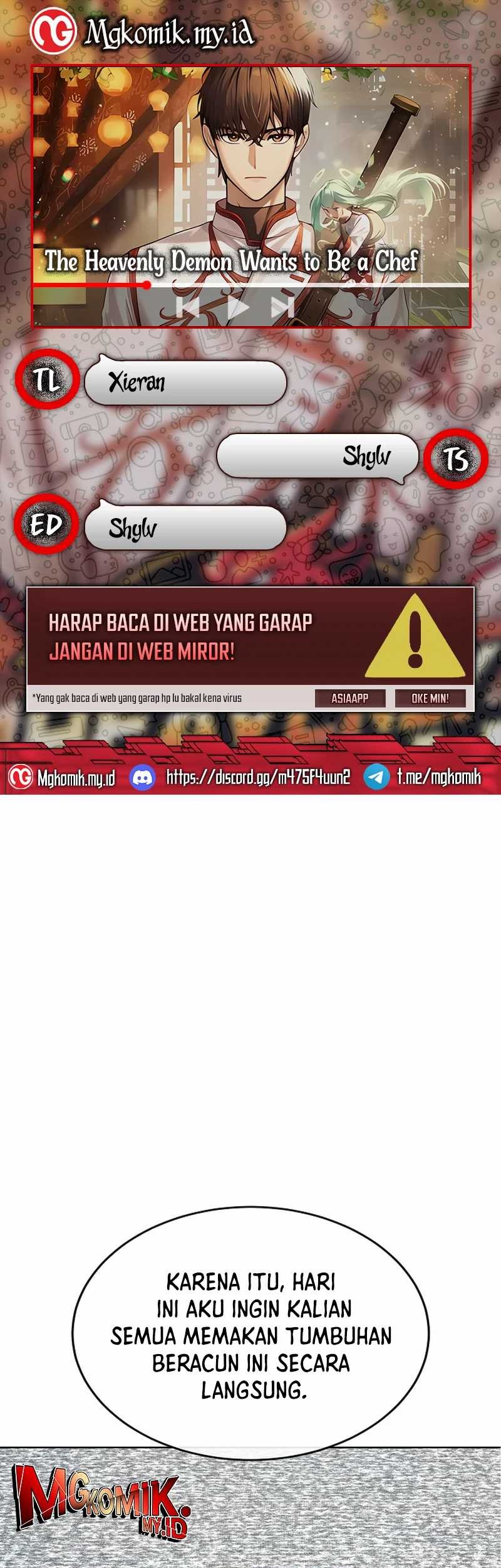 Heavenly Demon Wants to Be a Chef Chapter 29 - halaman 1