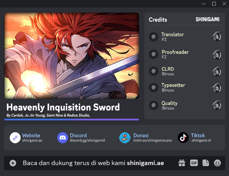 Heavenly Inquisition Sword Chapter 105 - halaman 1