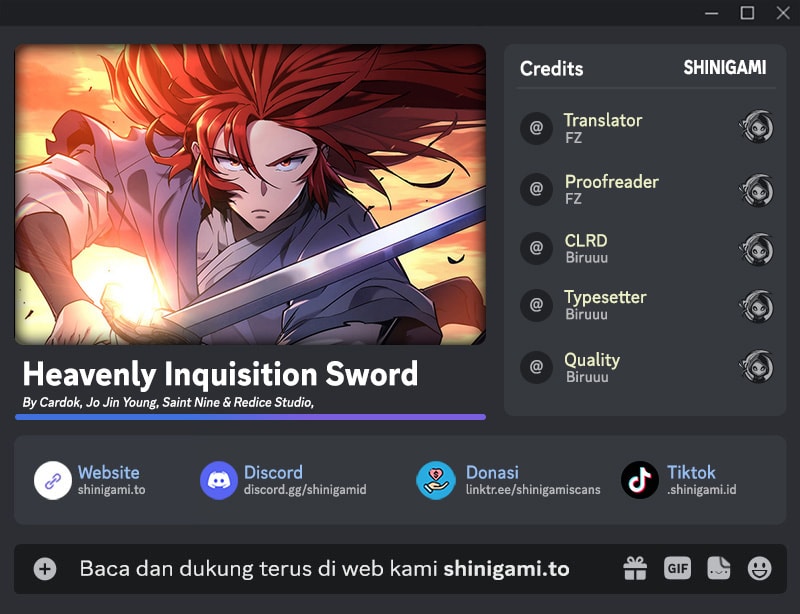 Heavenly Inquisition Sword Chapter 126 - halaman 1