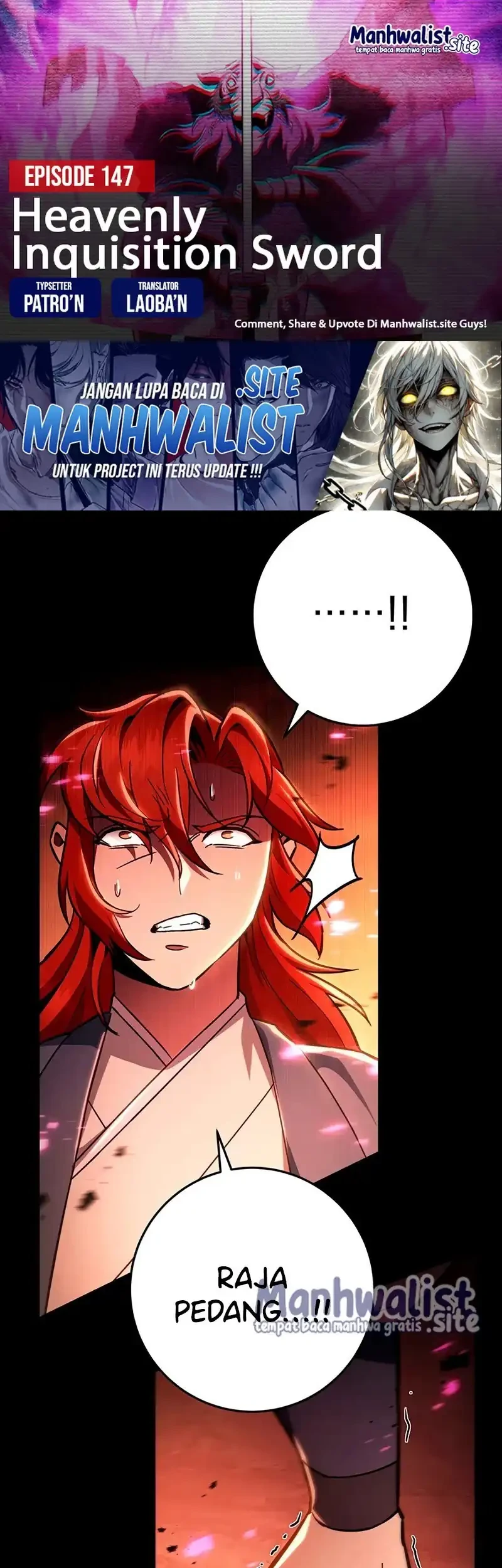 Heavenly Inquisition Sword Chapter 147 - halaman 1