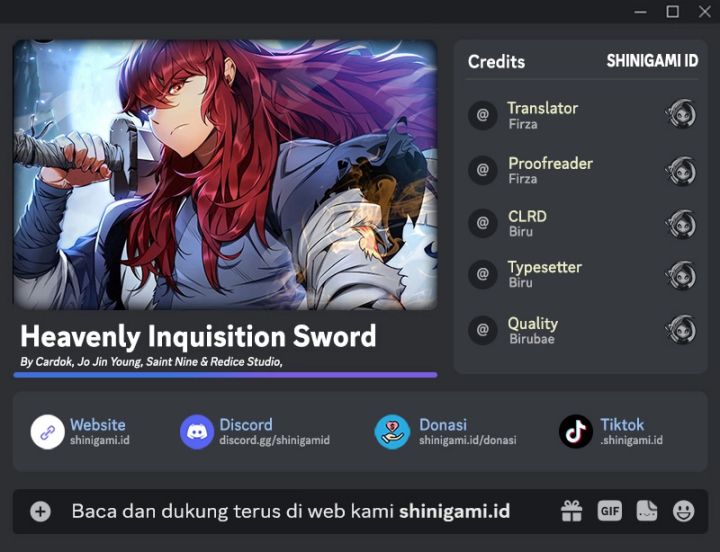 Heavenly Inquisition Sword Chapter 46 - halaman 1
