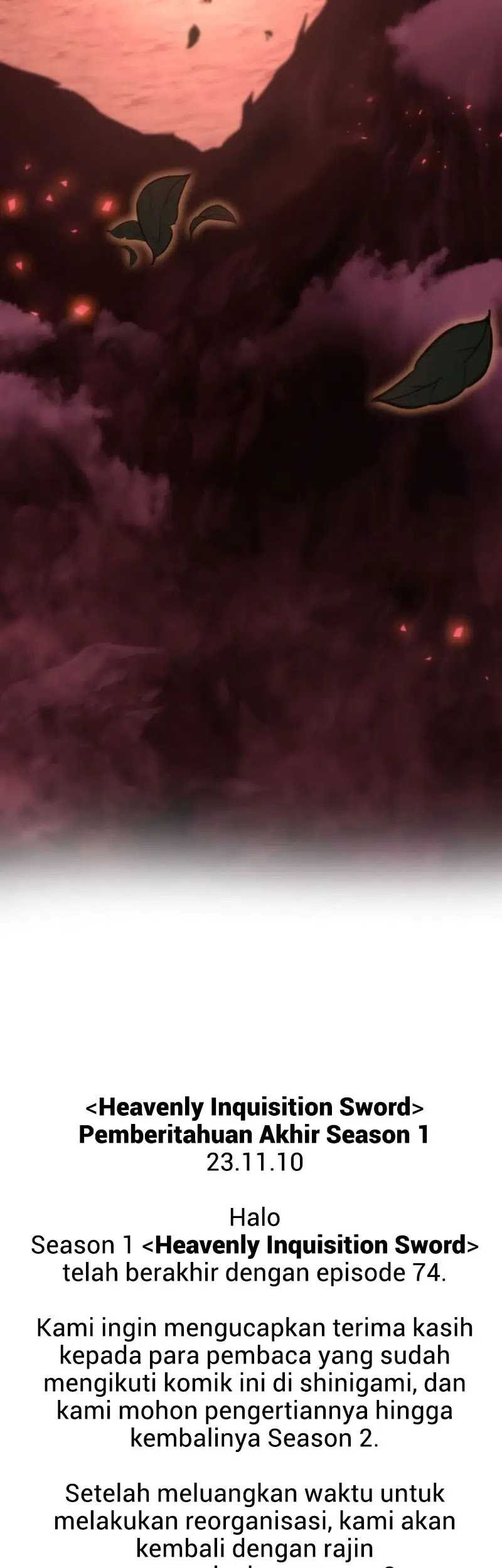 Heavenly Inquisition Sword Chapter 74 - halaman 78