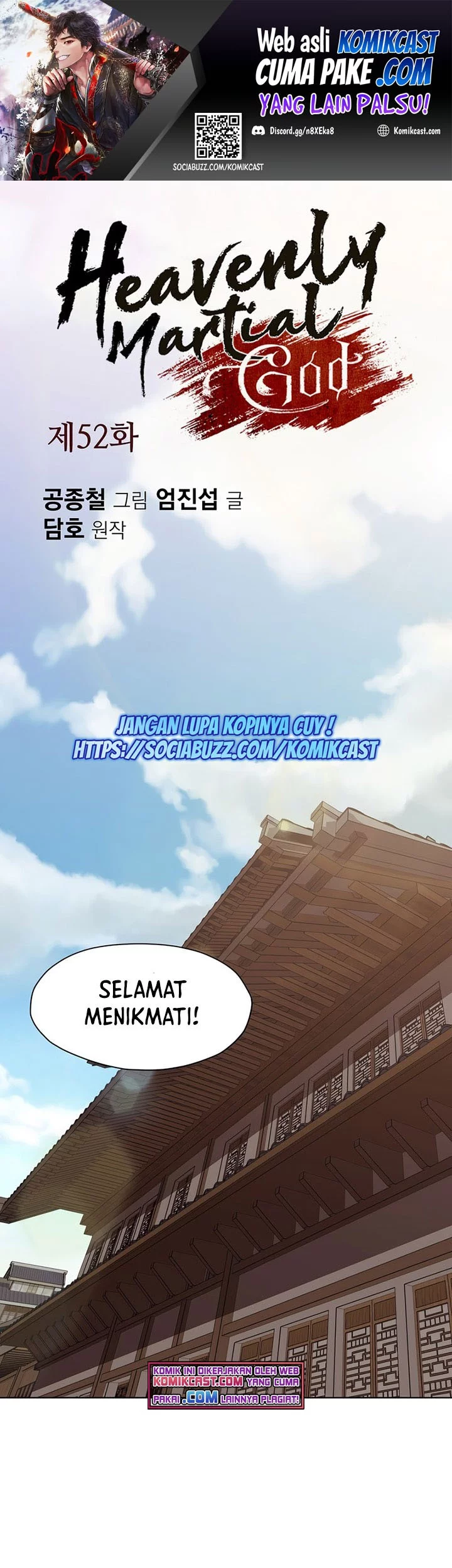 Heavenly Martial God Chapter 52 - halaman 1