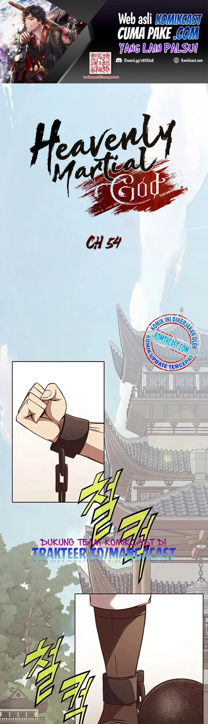 Heavenly Martial God Chapter 54 - halaman 1