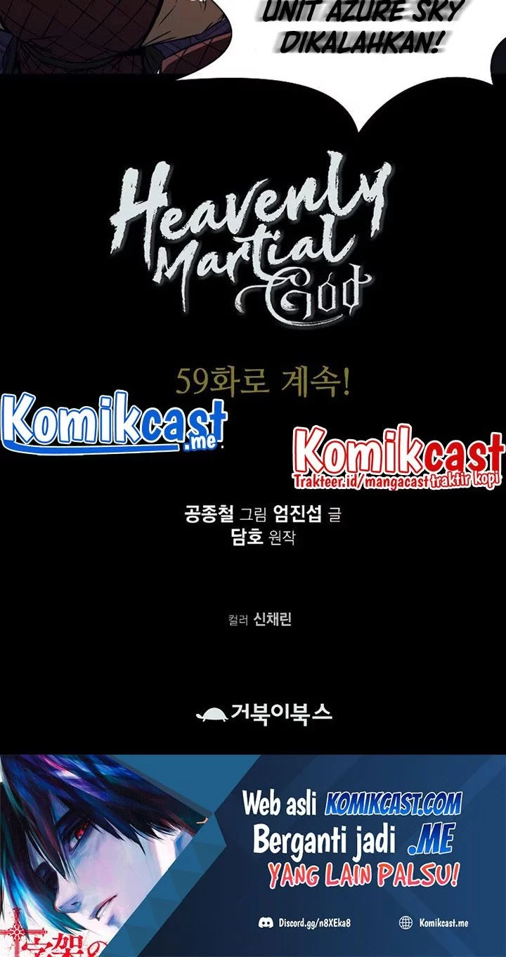 Heavenly Martial God Chapter 58 - halaman 60