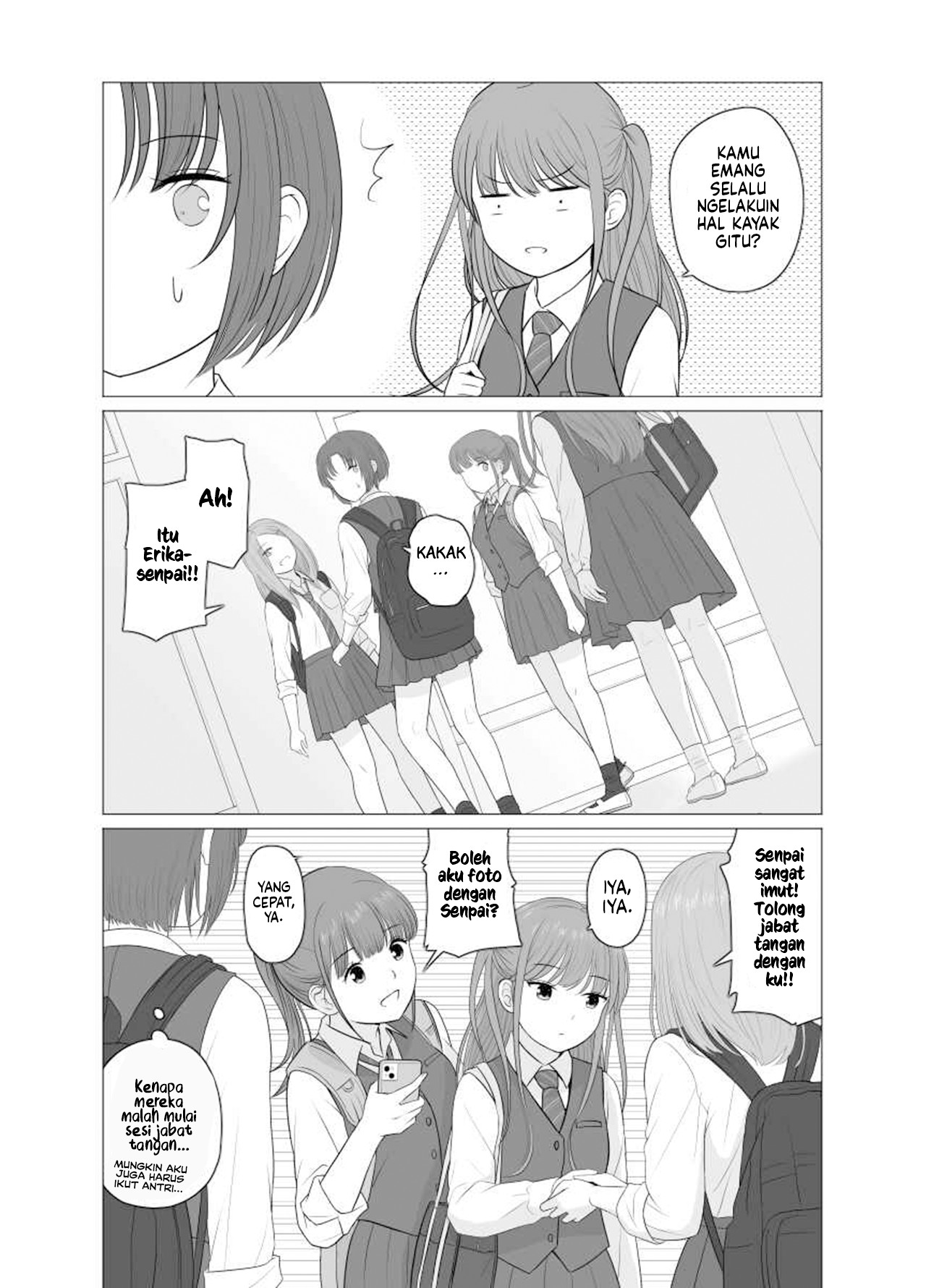 Height Gap Sisters Chapter 4 - halaman 4