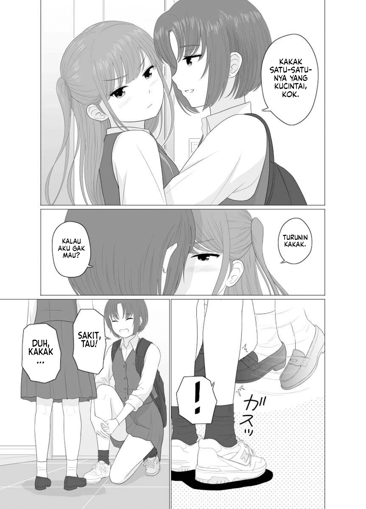 Height Gap Sisters Chapter 4 - halaman 8