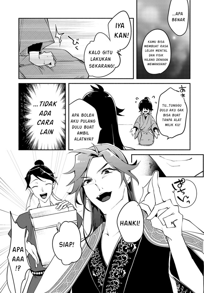 Hekigyoku no Dansou Kouryoushi wa, Fushigi na Iyashijutsu de Kyuutei Ikan ni narimashita. Chapter 1.2 - halaman 10