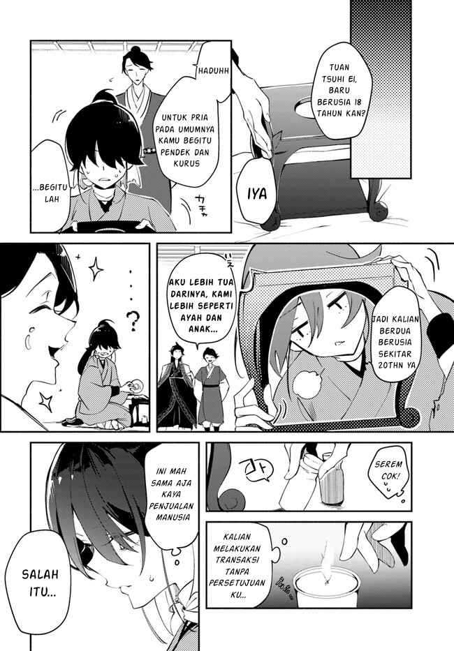 Hekigyoku no Dansou Kouryoushi wa, Fushigi na Iyashijutsu de Kyuutei Ikan ni narimashita. Chapter 1.2 - halaman 14