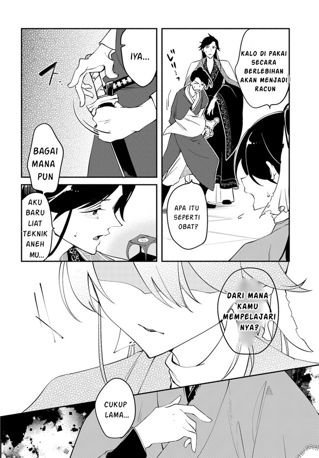 Hekigyoku no Dansou Kouryoushi wa, Fushigi na Iyashijutsu de Kyuutei Ikan ni narimashita. Chapter 1.2 - halaman 22