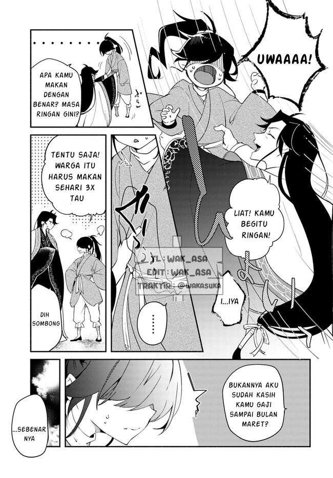Hekigyoku no Dansou Kouryoushi wa, Fushigi na Iyashijutsu de Kyuutei Ikan ni narimashita. Chapter 2.1 - halaman 8